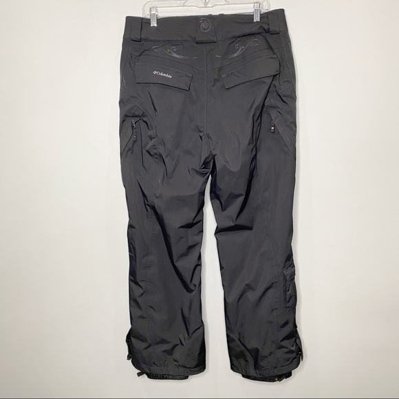 Columbia Titanium Omni-Tech Ski Snow Pants Black Large - Picture 2 of 10